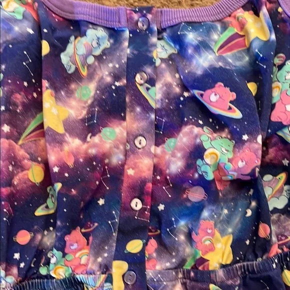 Blackmilk Care Bears Galaxy Comfy Playsuit - Picture 4 of 5